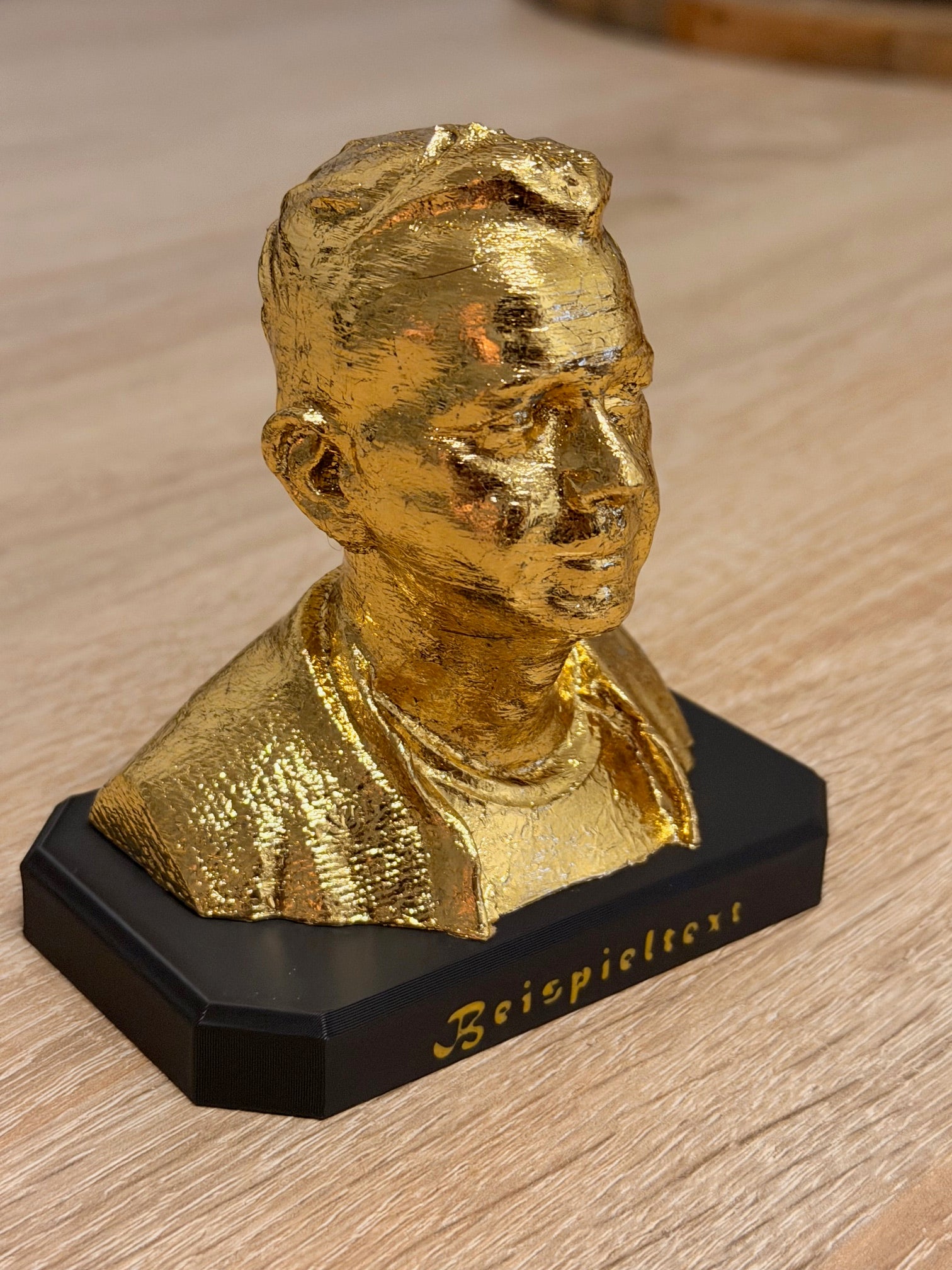 Büste Blattgold klein